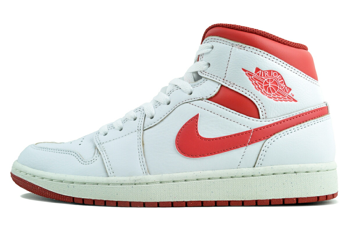 楽天市場】NIKE AIR JORDAN 1 MID PRM Sneakersnstuff sail/wolf