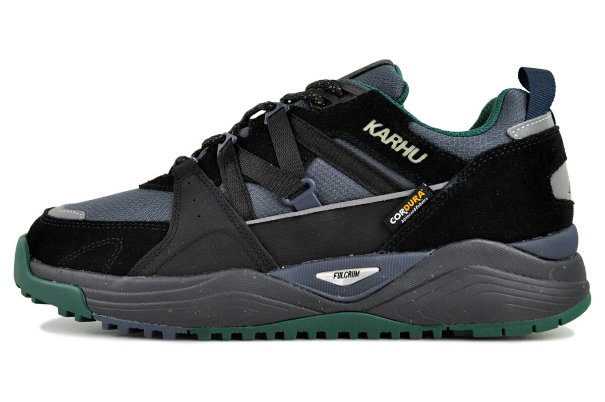 KARHU FUSION XC WP CAVIAR/CAVIR f830011 CORDURA   カルフ フュージョン XC WP スニーカー 撥水加工 コーデュラ ハイドロガード 防水メンブレン
