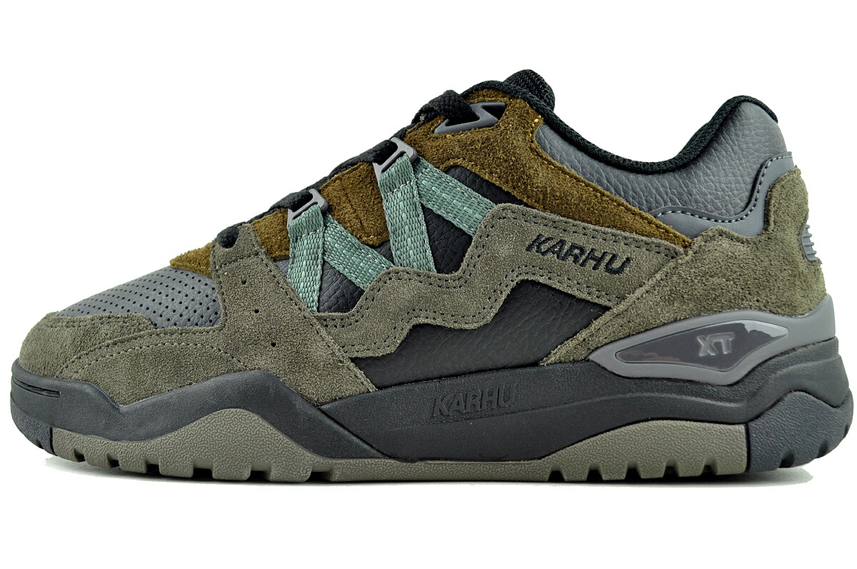 KARHU FUSION XT BLACK/LAUREL WREATH f850004  カルフ フュージョン XT ブラック ローレル リース スニーカー