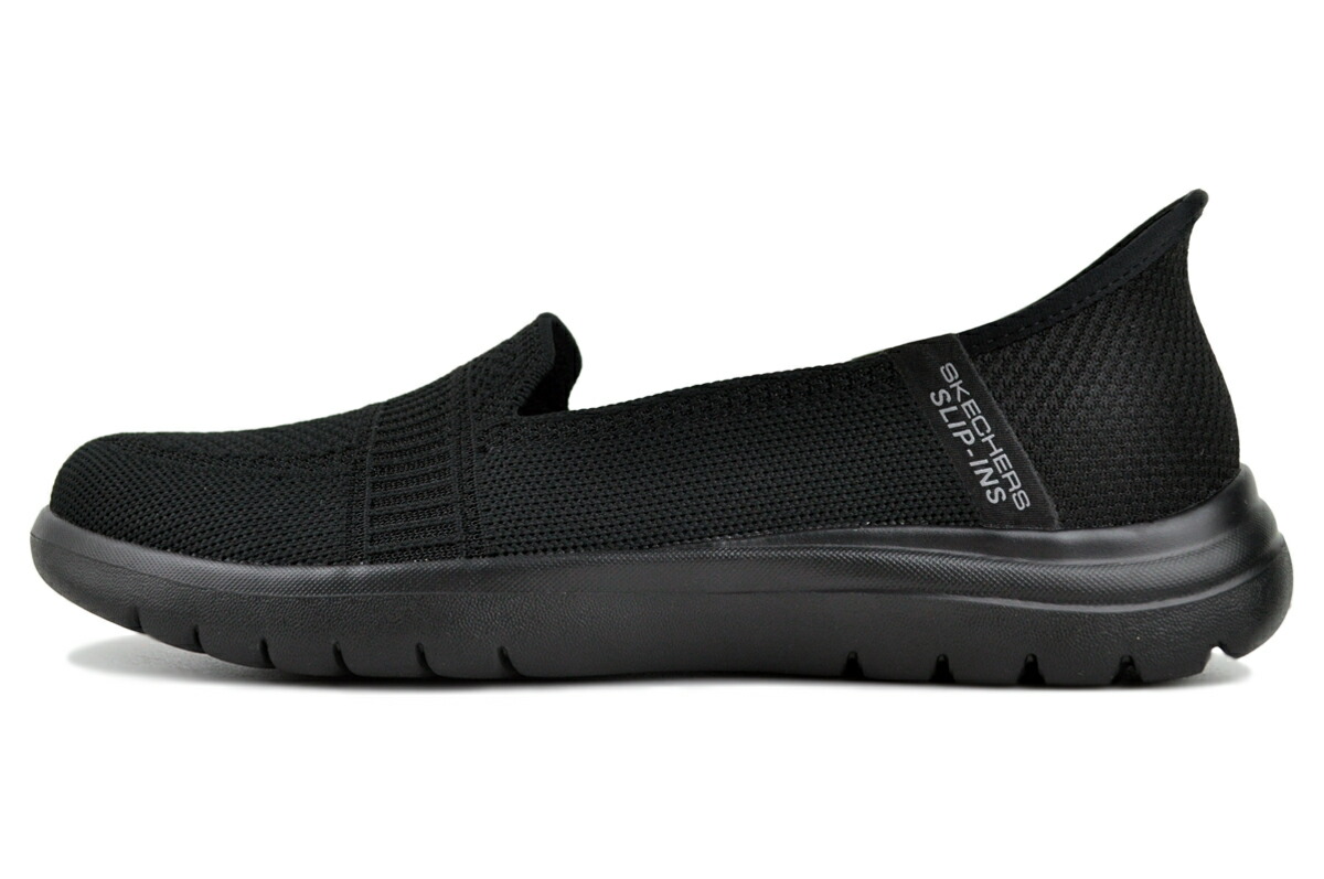 SKECHERS ON-THE-GO FLEX SLIP-INS BLACK 138181-bbk   スケッチャーズ スリップインズ オンザゴー フレックス カメリア ブラック レディース スニーカー スリッポン オンザゴー