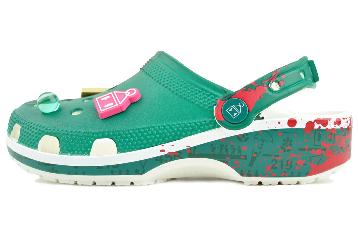 楽天市場】クロックス イカゲーム クラシック クロッグ crocs SQUID
