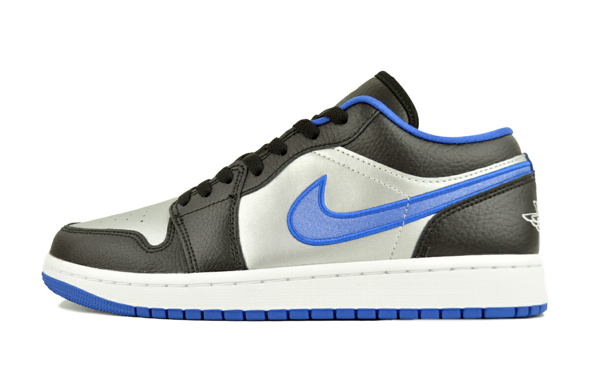 [ ポイントUP & 最大2000円OFFクーポン ] NIKE AIR JORDAN 1 LOW blk/wht-game royal 553558-007 ナイキ エアジョーダン 1 ロー ブラック ホワイト ゲームロイヤル｜LIMITED EDT