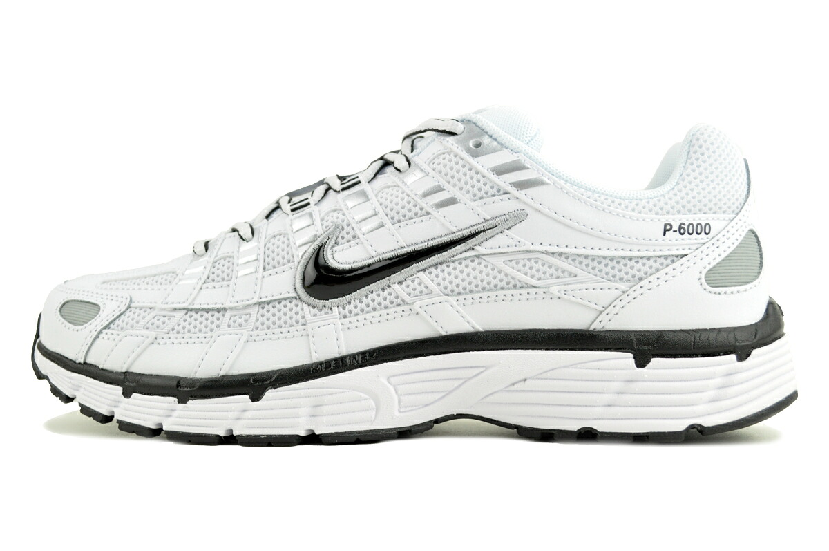 [ ポイント5倍&最大2000円OFFクーポン ] NIKE P-6000 wht/blk-metallic silver cd6404-107 ナイキ P-6000 ホワイト ブラック メタリックシルバー