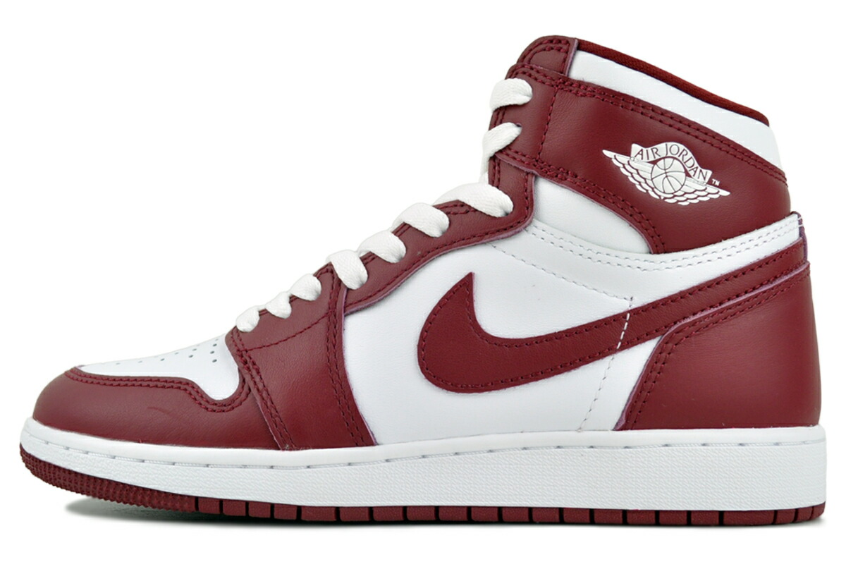 楽天市場】NIKE AIR JORDAN 1 RETRO HIGH OG white/team red dz5485