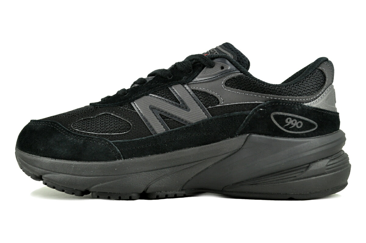 楽天市場】NEW BALANCE U990BB6 MADE IN U.S.A. Width: 2E TRIPLE BLACK ニューバランス U990  V6 2E トリプル ブラック スニーカー オールブラック EE : LIMITED EDT