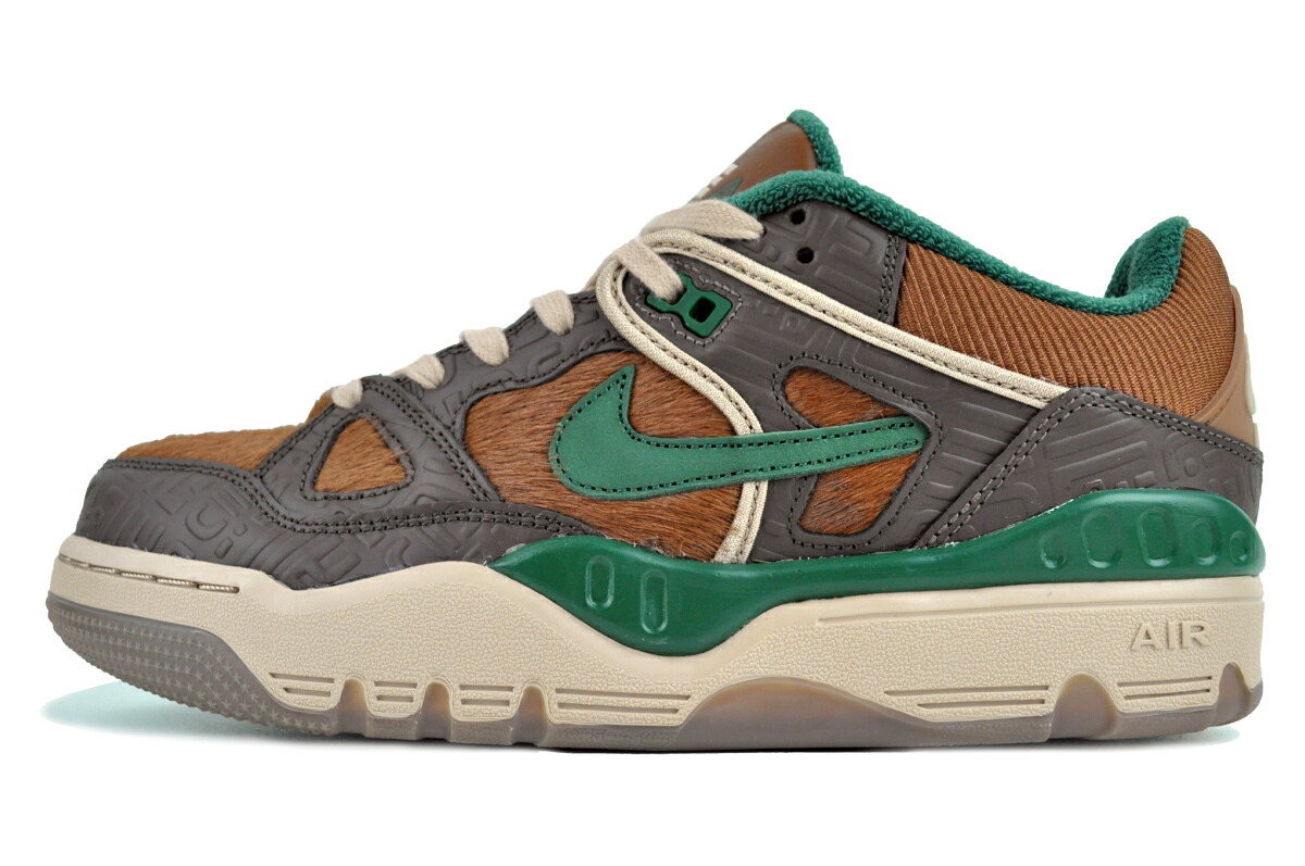 [ 尖んがり5倍\u0026最大限度2000円OFFクーポン券 ] NIKE AIR FORCE 3 LOW SP NIGO baroque brown/fir-hemp-pecan 軍司令部0260-201 ナイキ × ニゴー 空軍 3 置き目 SP バロック赤銅色 ピーカン