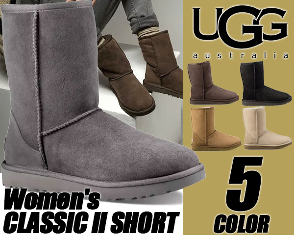 試着のみの美品　UGG ClassicⅡ   ブーツ　グレー　16.0 試着のみの美品UGG ClassicⅡ ブーツグレー16.0