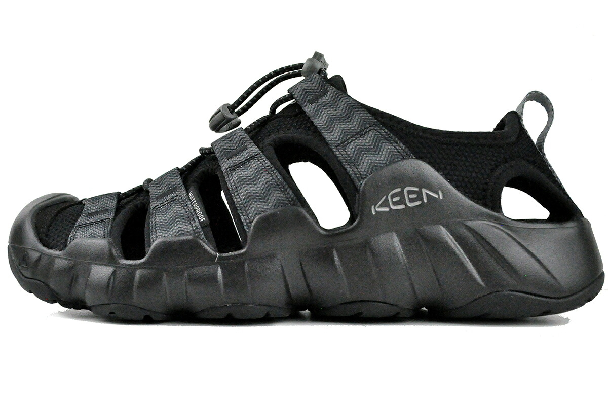 [ ポイントUP & 最大2000円OFFクーポン ] KEEN HYPERPORT H2 BLACK/STEEL GREY 1028657 キーン ウィメンズ ハイパーポート エイチツー ブラック スティールグレー｜LIMITED EDT