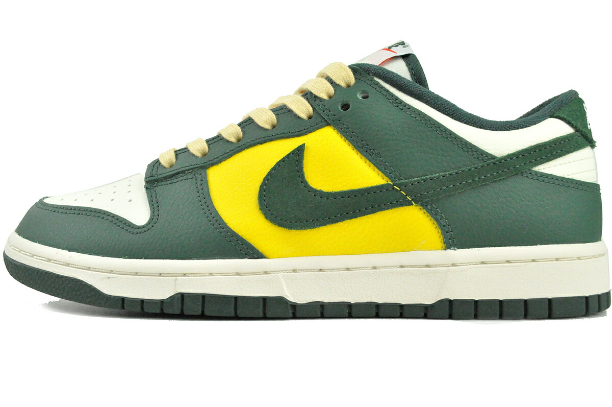 [ 尖んがり5倍\u0026最高限度2000円OFF引き換え証 ] NIKE WMNS DUNK LOW SE sail/noble green-opti yellow fd0350-133 ナイキ ウィメンズ ダンク 置き目 SE セイル 否ブル緑であること オプティイエロー スニーカー-レディース靴