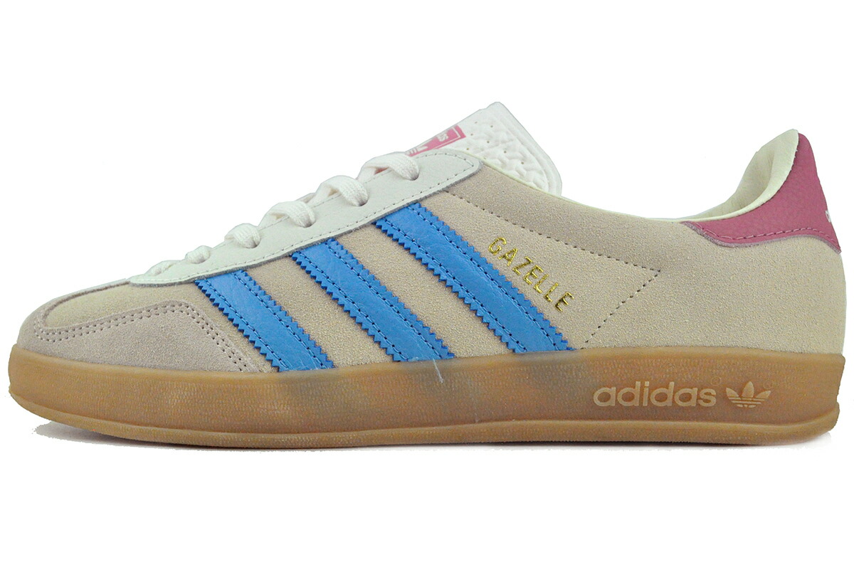 [18日はご愛顧感謝デー＆ポイント5倍!!]adidas GAZELLE INDOOR SANSTR/PULBLU/CWHITE jq0010 アディダス ガゼル インドア サンドストレータ パルスブルー クラウドホワイト