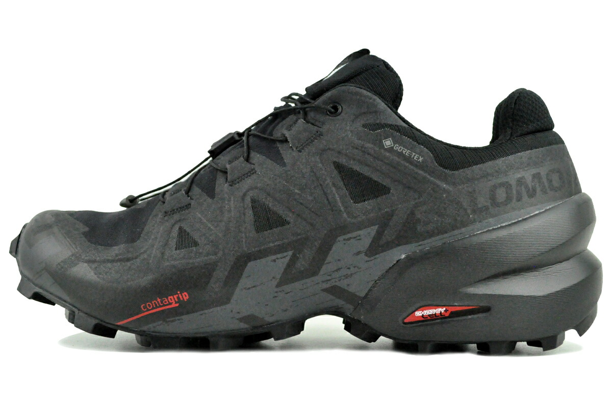 [ ポイントUP & 最大2000円OFFクーポン ] サロモン スピードクロス 6 ゴアテックス ブラック ファントム SALOMON SPEEDCROSS 6 GTX BLACK/BLACK/PHANTOM l41738600｜LIMITED EDT