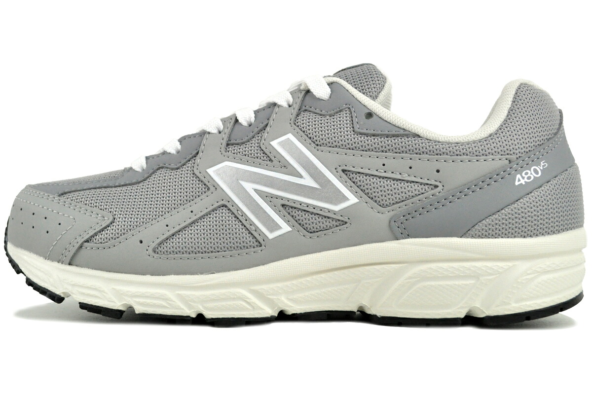 [ 尖んがり5倍\u0026最大限度2000円OFF引き換え証 ] NEW BALANCE W480GG5 GRAY w480gg5 ニュー平衡にする 480 薄墨色