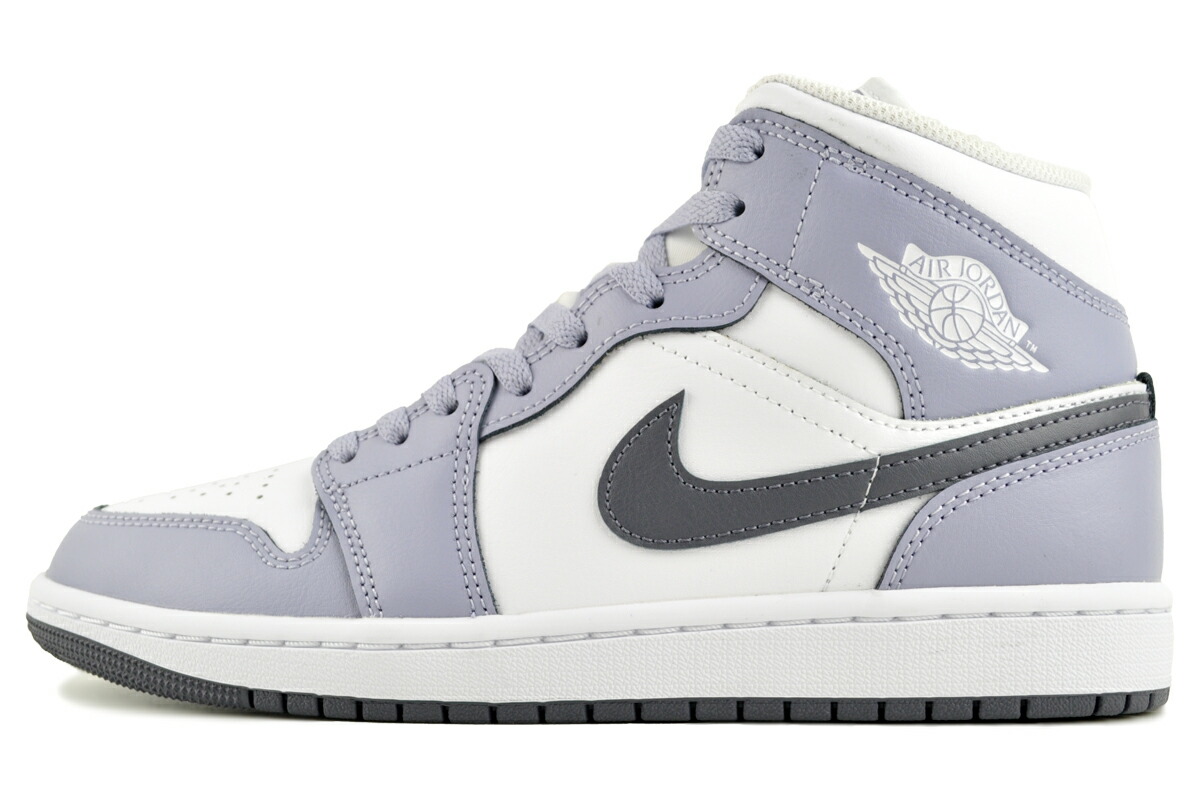 楽天市場】NIKE AIR JORDAN 1 MID cement grey/white-true blue