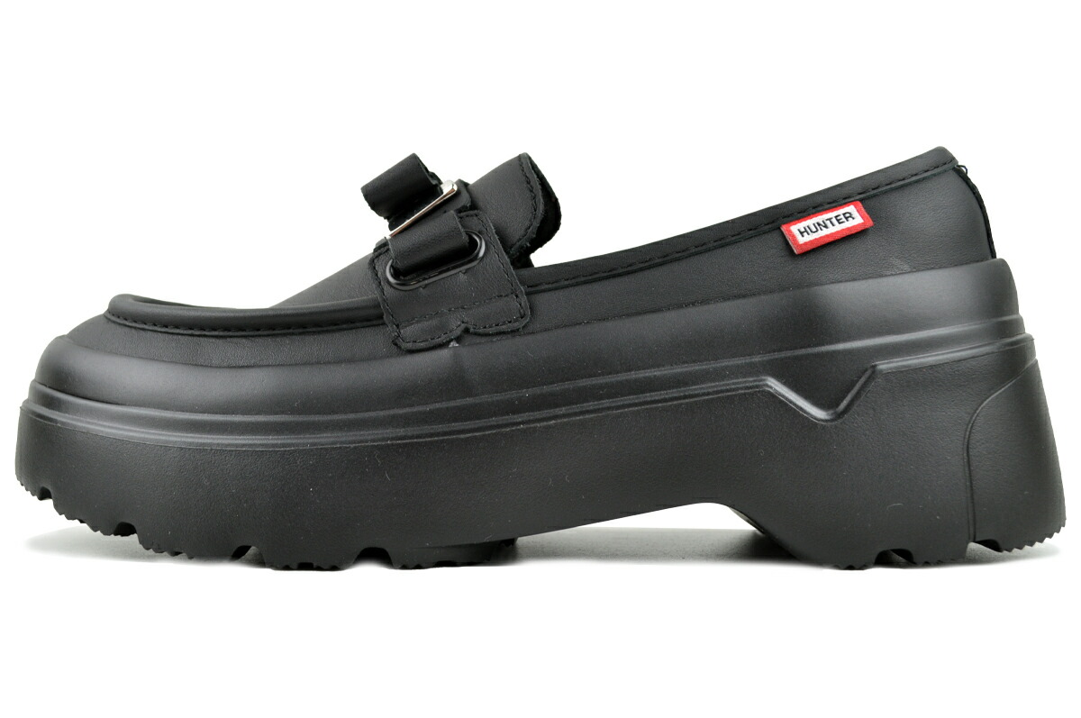 値下げ:HUNTER ブラック ローファーサンダル 楽天市場】ハンター ローファー（サンダル｜レディース靴）：靴