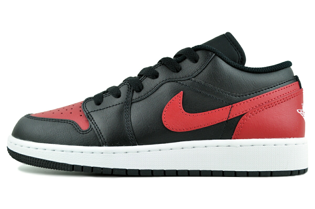 楽天市場】NIKE WMNS AIR JORDAN 1 LOW black/gym red-sail