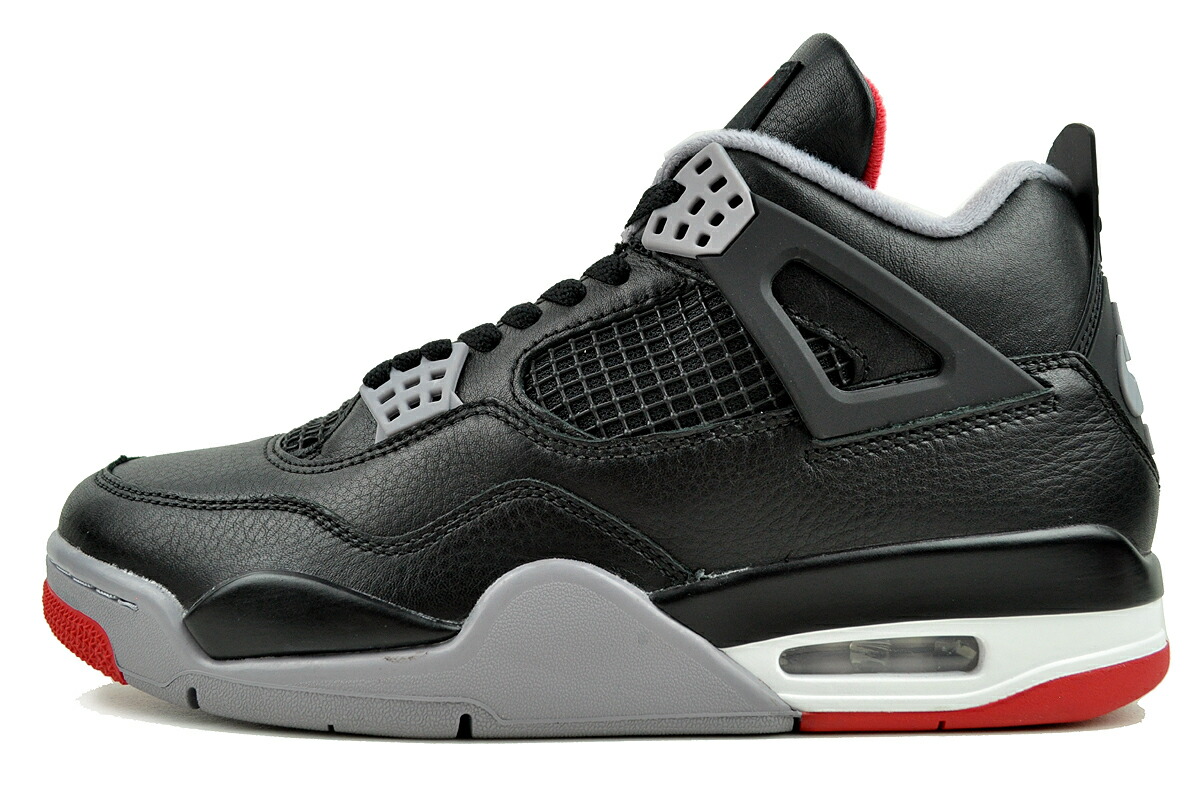 Air Jordan 4 ブラック/グレー/レッド26cm 楽天市場】NIKE AIR JORDAN 4 RETRO 