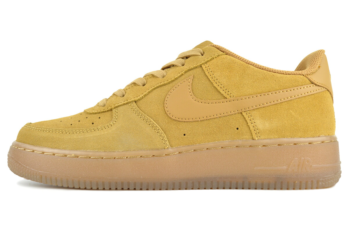NIKE AIR FORCE 1 LV8(GS) wheat/wheat-gum light brown hq7476-700 ナイキ エアフォース 1 LV8 GS ウィート ガム ライトボーン