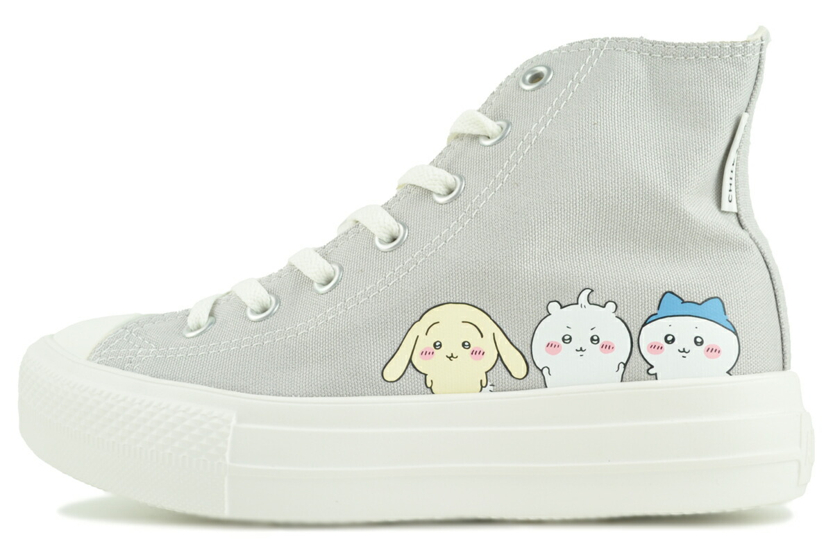 CONVERSE ALL STAR LIGHT PLTS PT HI/CHIIKAWA LT.GRY(5SE551) 31315242 コンバース オールスター ライト PLTS PT ハイ ちいかわ ライトグレー