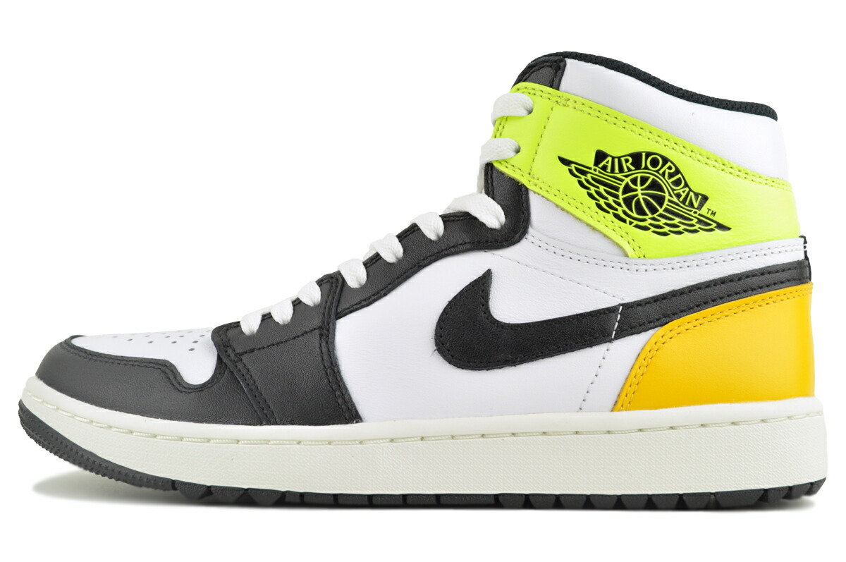 楽天市場】NIKE AIR JORDAN 1 HIGH GOLF white/black dq0660-101