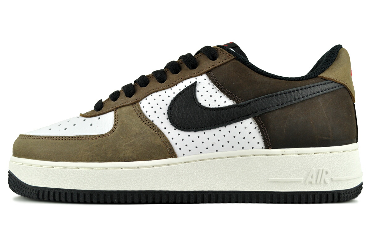 [ ポイント5倍&最大2000円OFFクーポン ] NIKE AIR FORCE 1 LOW RETRO ESCAPE wht/blk-bison hj4323-100 ナイキ エアフォース 1 ロー レトロ エスケープ ホワイト ブラック バイソン