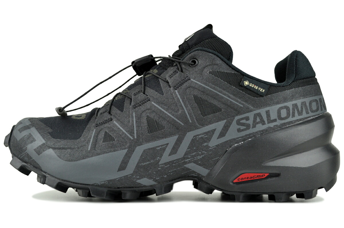 [ ポイントUP & 最大2000円OFFクーポン ] SALOMON SPEEDCROSS 6 GTX W BLACK/BLACK/PHANTOM l41743400 サロモン スピードクロス 6 ゴアテックス ウィメンズ ブラック ファントム｜LIMITED EDT