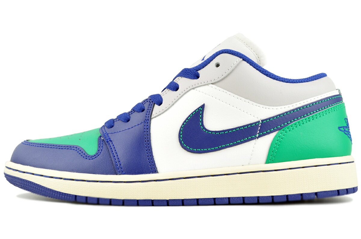 [ ポイントUP & 最大2000円OFFクーポン ] NIKE AIR JORDAN 1 LOW sail/deep royal blue 553558-147 ナイキ エアジョーダン 1 ロー セイル ディープロイヤルブルー