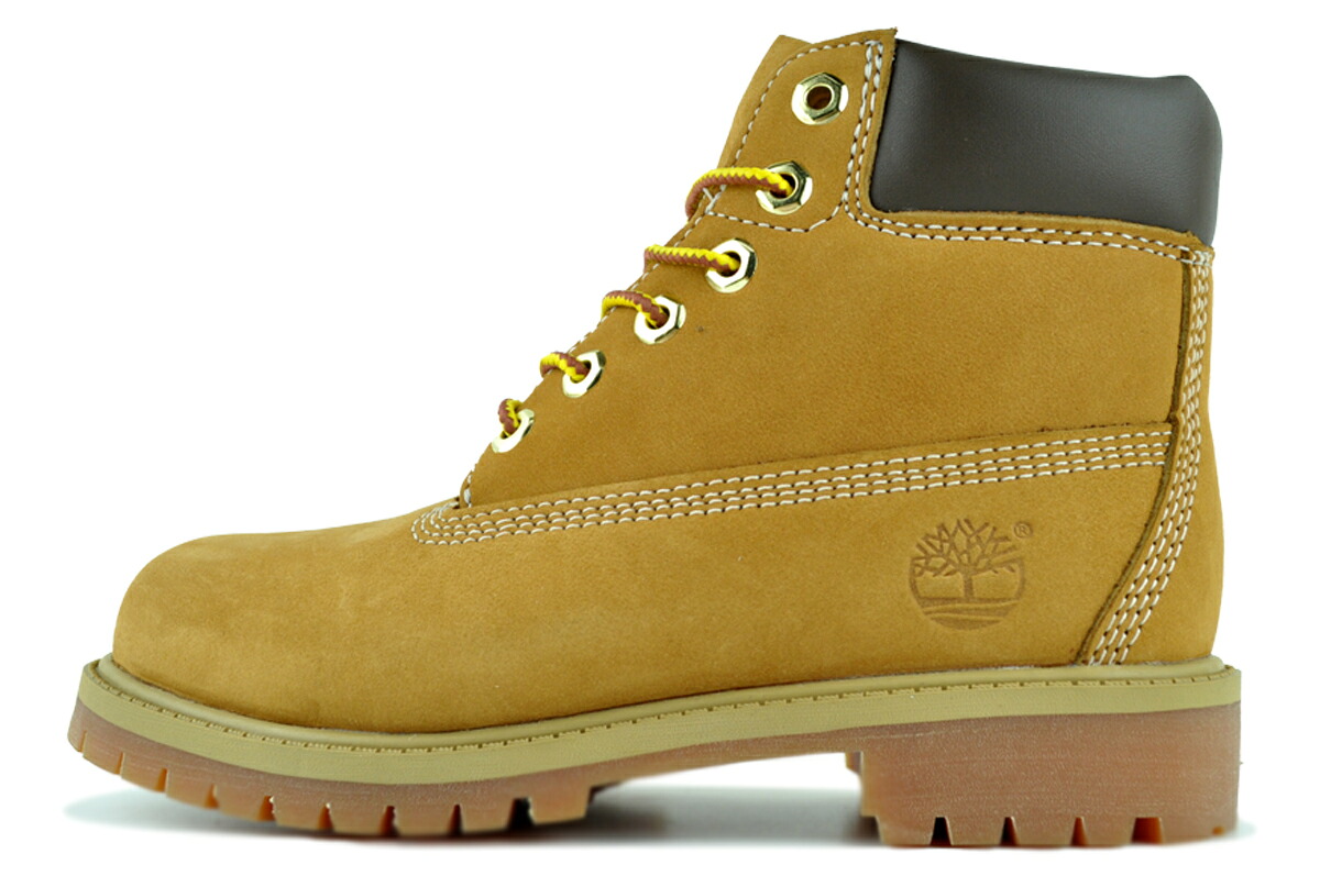 Timberland YOUTHS 6INCH LACE WATERPROOF BOOT WHEAT 12709-713 ティンバーランド ユース 6インチ レース ウォータープルーフ ブーツ ウィート