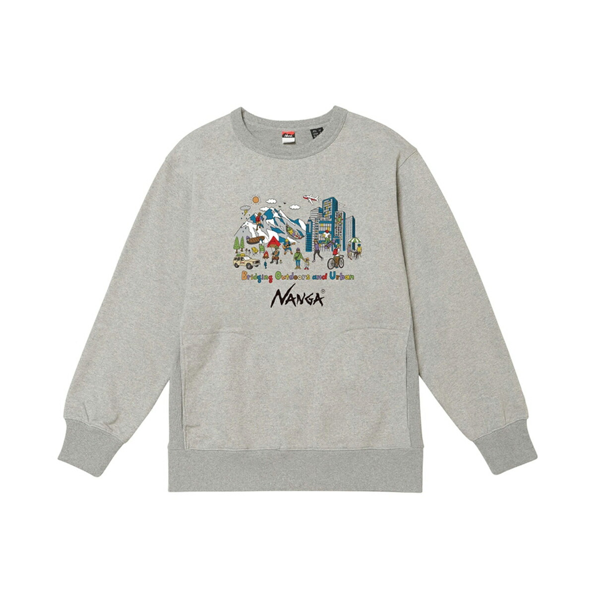 [ 尖んがり5倍\u0026最大限度2000円OFFクーポン券 ] NANGA ECO HYBRID SWEAT/BOU1 n2530-1k066z ナンガ エコ 変わり種 流汗 BOU1