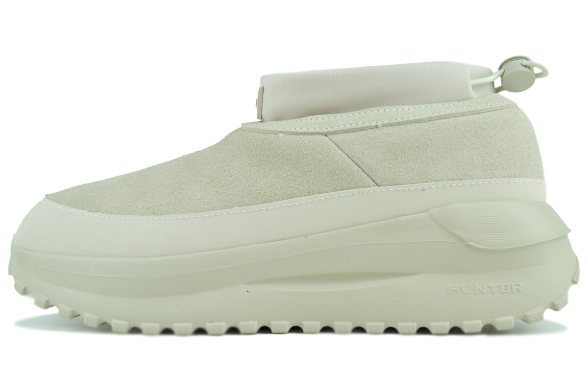 [最短即日発送!! & お得なクーポン!!] HUNTER U TRAVEL FLOW SUEDE TRAINER SHADED WHITE uff7116lea-shw ハンター ユニセックス トラベル フロー スエード トレーナー シェイデッド ホワイト｜LIMITED EDT