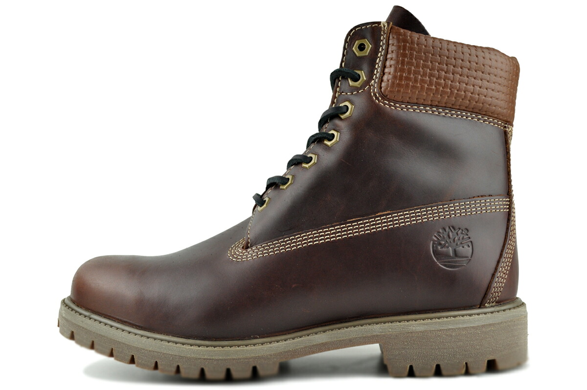 [ ポイント5倍&最大2000円OFFクーポン ] Timberland PREMIUM 6INCH LACE WATERPROOF BOOT MEDIUM BROWN FULL GRAIN W BLK a2p6w-eiu ティンバーランド プレミアム 6インチ レース WP ブーツ ミディアムブラウン フルグレイン ブラック
