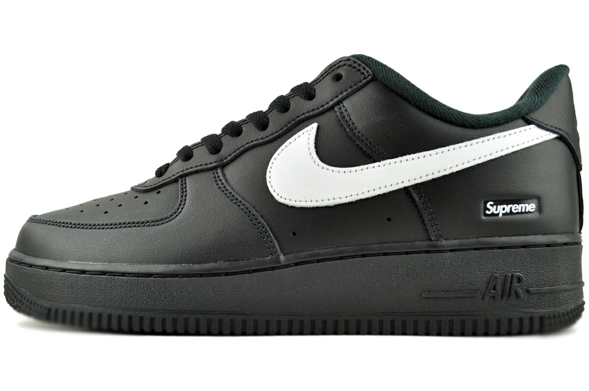 楽天市場】NIKE AIR FORCE 1 LOW / SUPREME blk/wht-blk cu9225-002