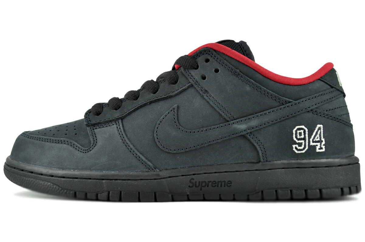 Supreme × Nike SB Dunk Low 28cm Nike x Supreme 'SB Dunk Low Rammellzee' スニーカー | ブラック