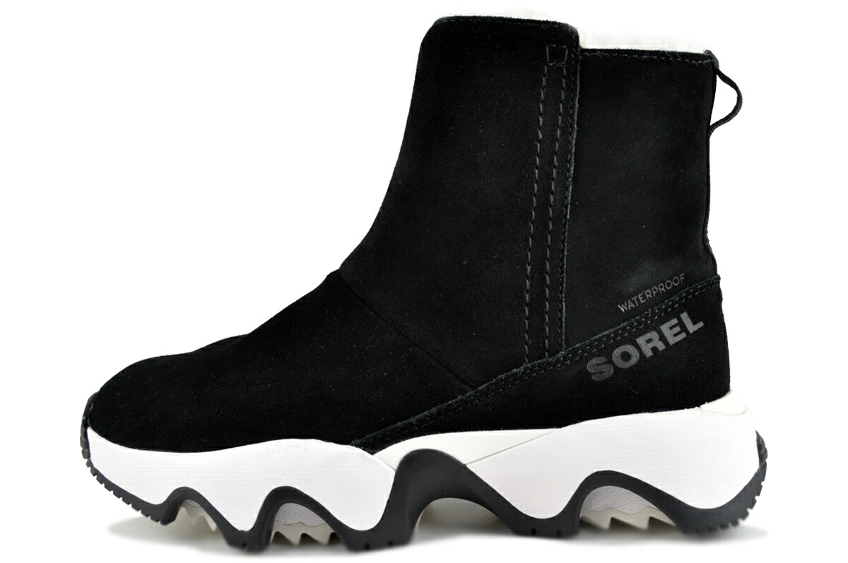 [最短即日発送!! & お得なクーポン!!] SOREL KINETIC IMPACT SHORT BOOT WP BLACK SEA SALT/NOIR SEL DE MER nl5196-010 ソレル キネティック インパクト ショート ブーツ ウォータープルーフ ブラック シーソルト ノワール セル ドゥ メール｜LIMITED EDT