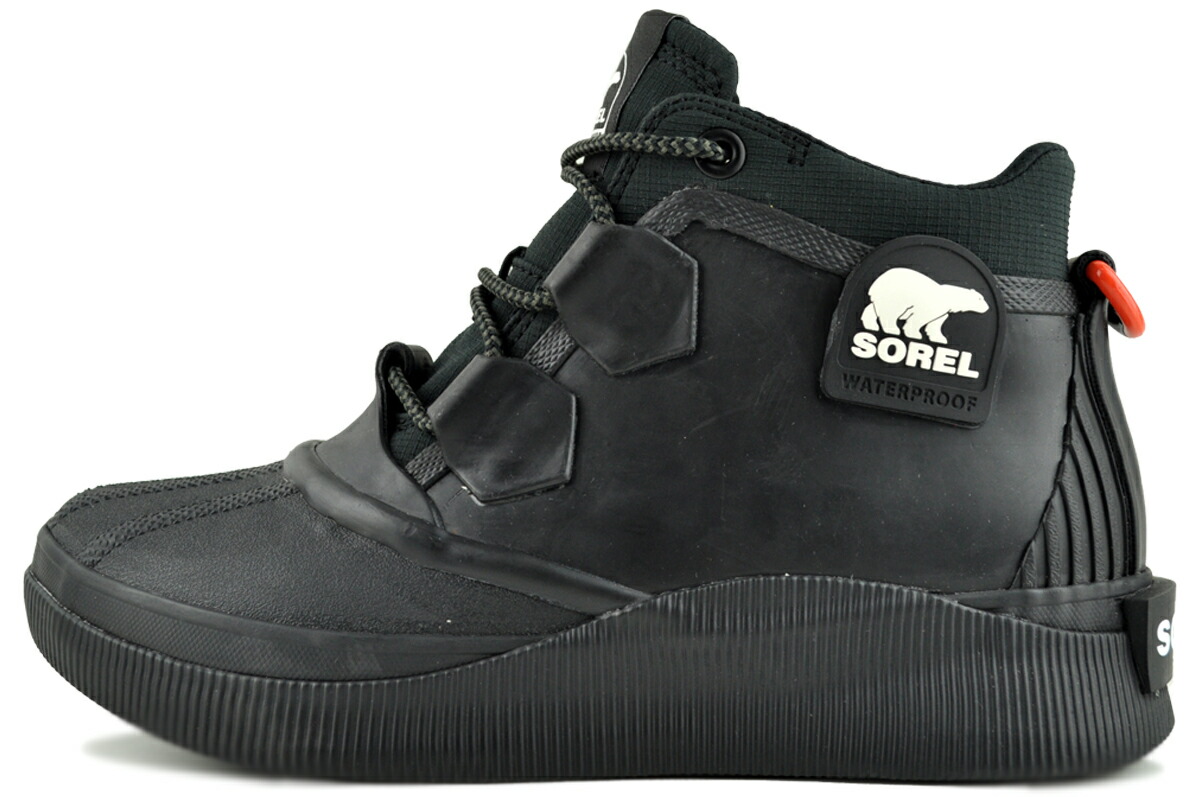 SOREL OUT N ABOUT IV SPLASHY WP BLACK SEA SALT/NOIR SEL DE MER nl5240-010 ソレル アウトンアバウト 4 スプラッシー ウォータープルーフ ブラック シーソルト ノワール セル ドゥ メール