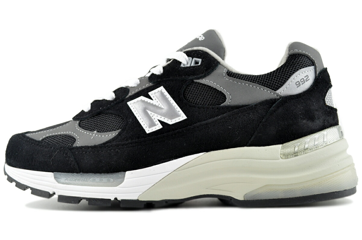 [ 尖んがり5倍\u0026最大限度2000円OFF引き換え証 ] NEW BALANCE U992BK MADE IN U.S.A BLACK u992bk ニュー平衡にする 992 お手伝いさん はたご屋 U.S.A 黒いこと