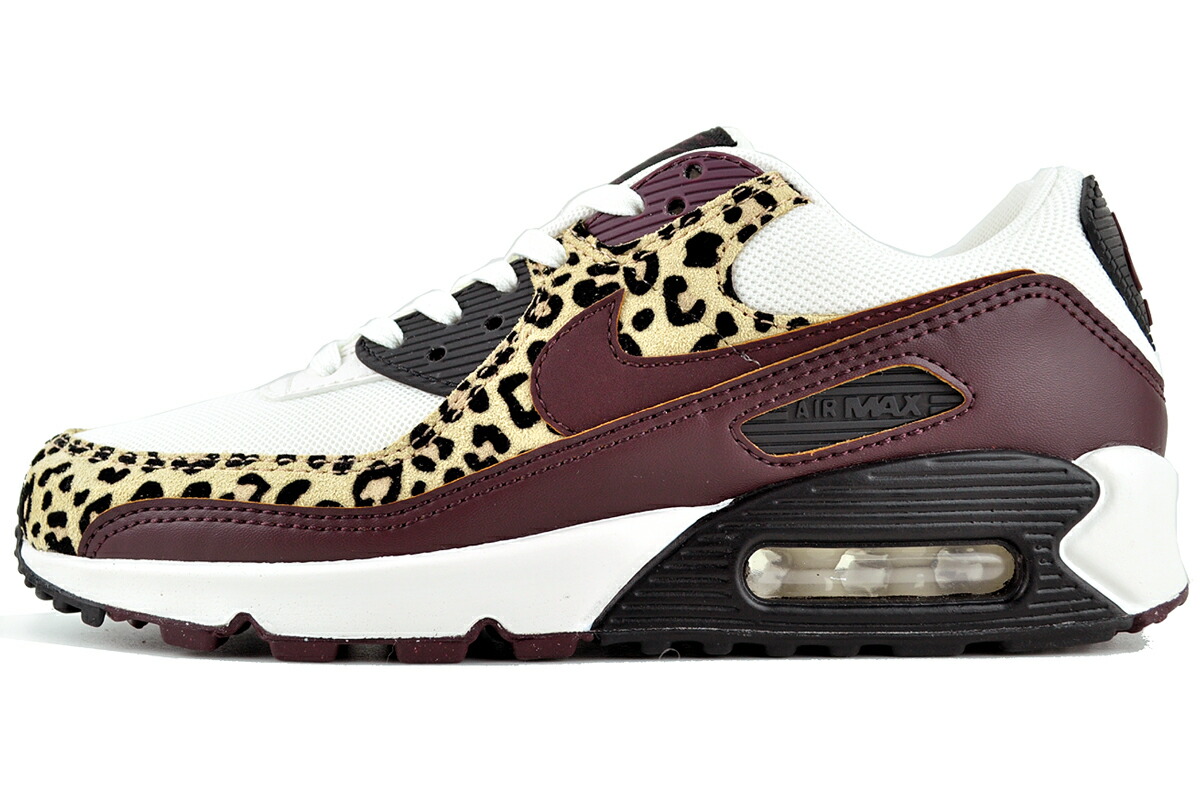 NIKE WMNS AIR MAX 90 sail/burgundy crush-blk if1619-102 ナイキ ウィメンズ 大気圏 マックス 90 セイル バーガンディクラッシュ 黒いこと