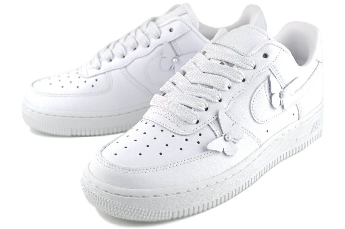 NIKE WMNS AIR FORCE 1 LOW wht/wht-blk ih4480-100 ナイキ ウィメンズ 空軍 1 置き目 白いこと 黒いこと