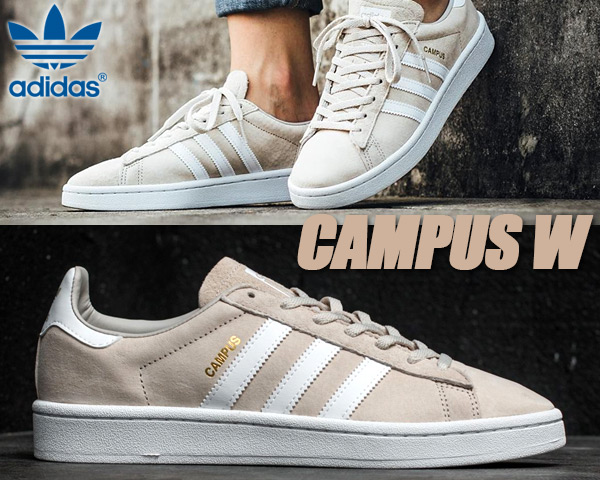 楽天市場 Adidas Campus W Cbrown Ftwwht Crywht アディダス キャンパス レディース ウィメンズ スニーカー キャンパス ブラウン ベージュ ホワイト Limited Edt