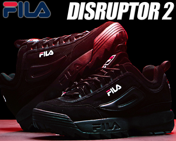楽天市場 Fila Disruptor 2 Black フィラ ディスラプター 2 Dad