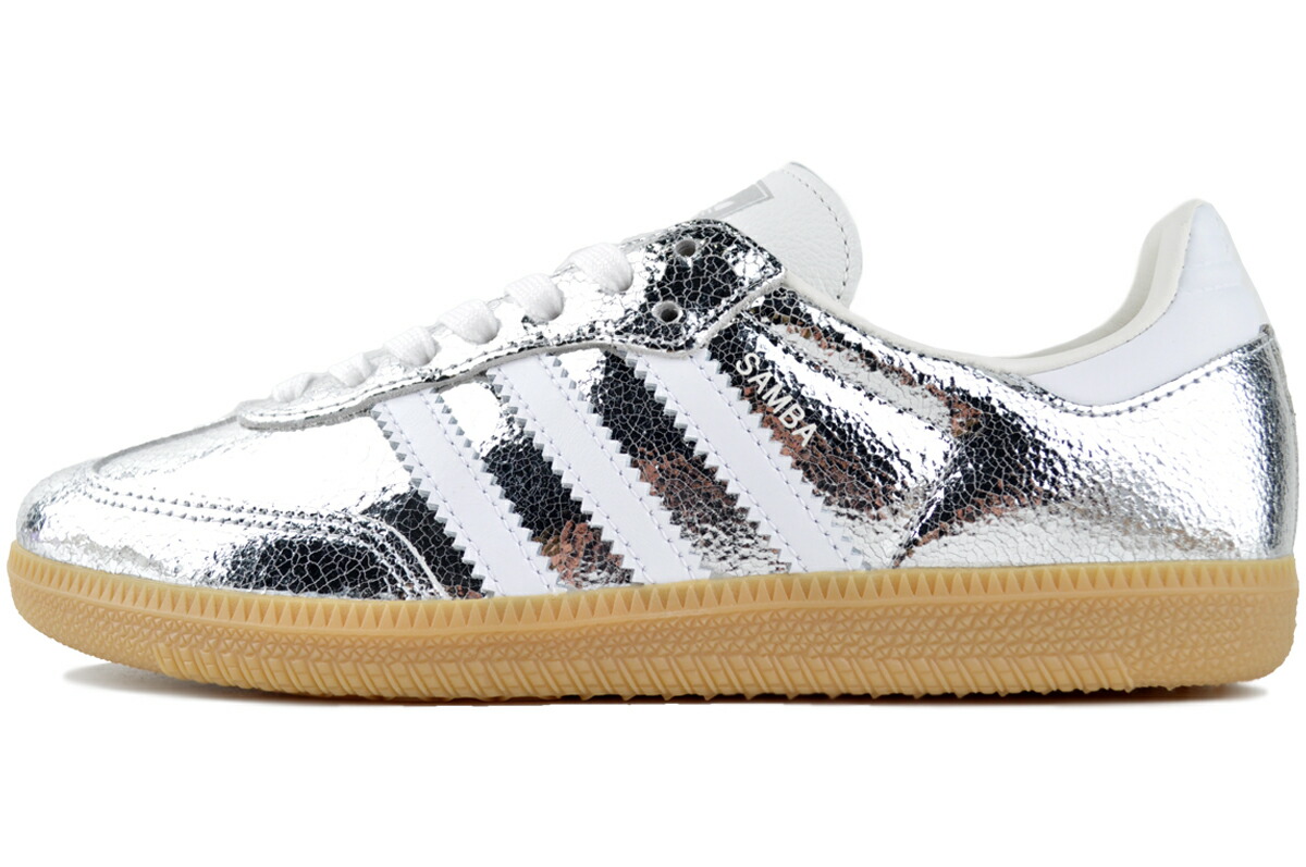 アディダス サンバ OG ウィメンズ シルバーメタリック フットウェアホワイト クラウドホワイト adidas SAMBA OG W SILVMT/FTWWHT/CWHITE jr0035
