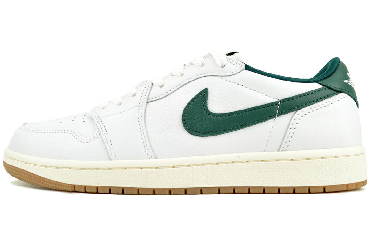 [ ポイントUP & 最大2000円OFFクーポン ] NIKE WMNS AIR JORDAN 1 RETRO LOW OG wht/oxidized green-sail cz0775-133 ナイキ ウィメンズ エア ジョーダン 1 レトロ ロー OG ホワイト オキシダイズドグリーン セイル｜LIMITED EDT