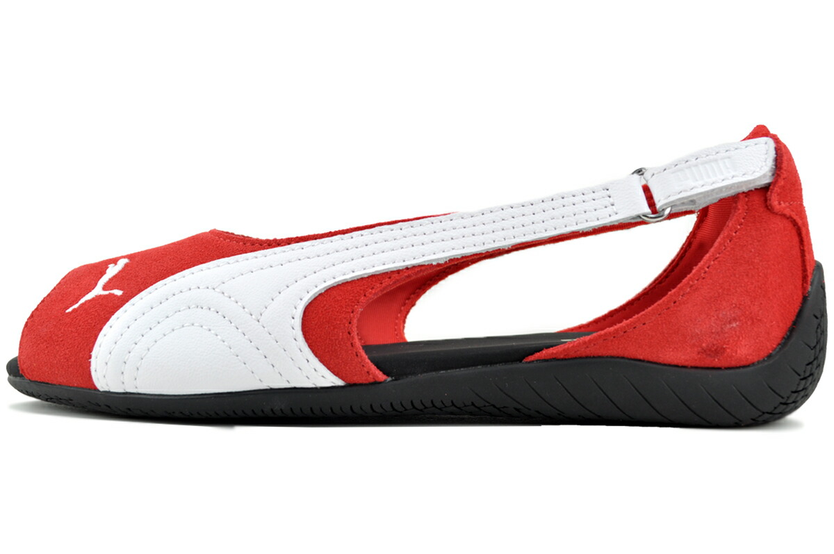 PUMA SPEEDCAT SANDAL FOR ALL TIME RED-WHITE-BLACK 404839-02 ピューマ スピードキャット サンダル フォーオールタイムレッド 白いこと 黒いこと
