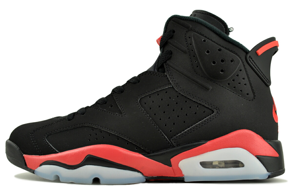 [ 尖んがり5倍\u0026最高限度2000円OFF引き換え証 ] NIKE AIR JORDAN 6 RETRO INFRARED SALESMAN blk/lt crimson コンピュータ断層撮影法8529-001 ナイキ エア湖 ジョーダン 6 レトロ インフラ赤いこと 男性販売員 黒いこと ライトクリムゾン メンズ靴-スニーカー