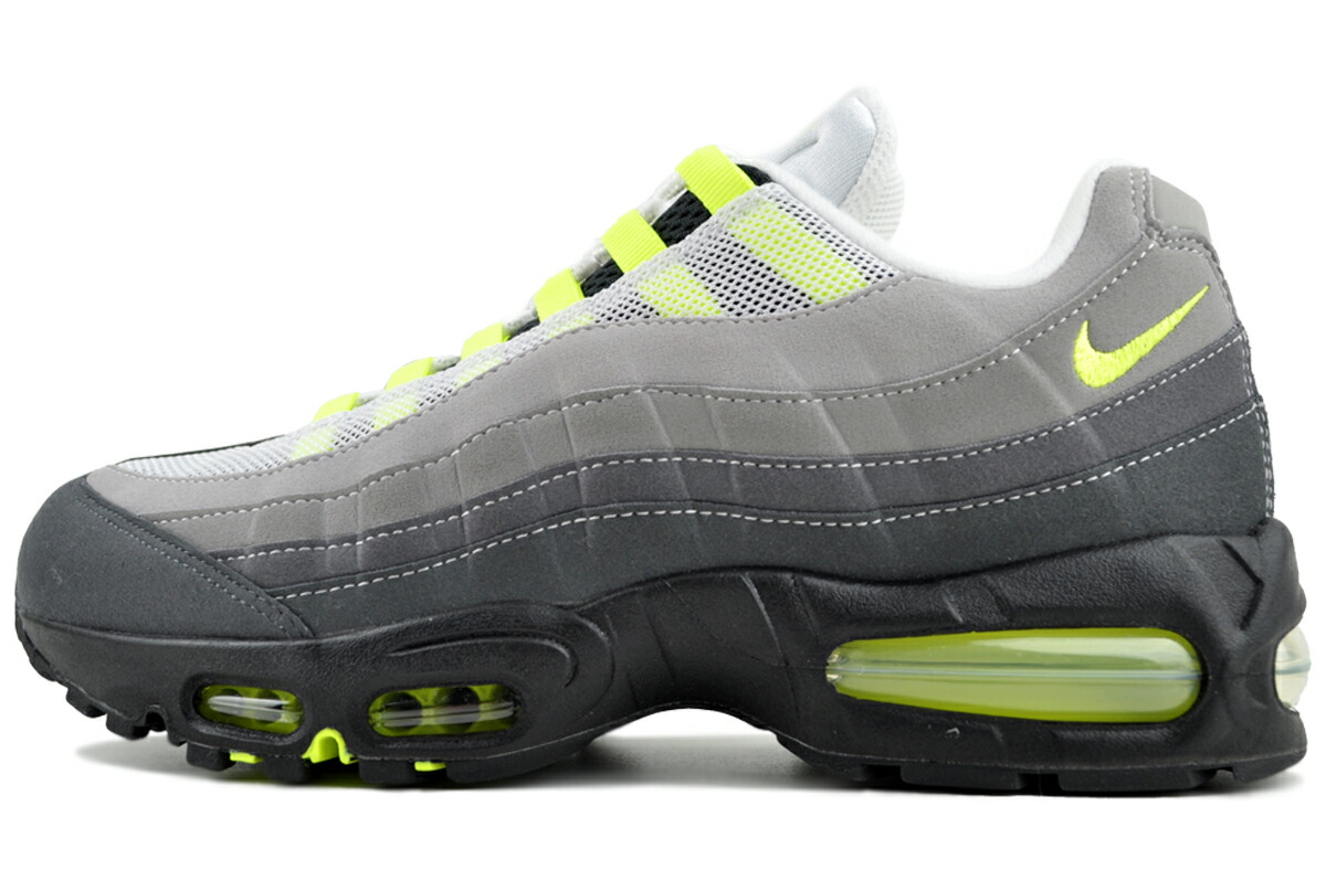 [ ポイント5倍&最大2000円OFFクーポン ] NIKE AIR MAX 95 BIG BUBBLE blk/neon yellow-cool grey hm4740-001 ナイキ エア マックス 95 ビッグ バブル ブラック ネオンイエロー クールグレー