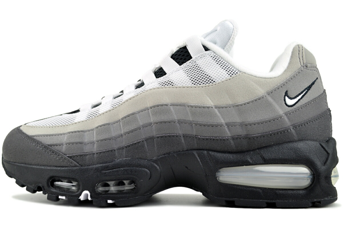 NIKE AIR MAX 95 BIG BUBBLE blk/wht-medium ash hm4740-007 ナイキ エア湖 マックス 95 ビッグ 砂上の楼閣 黒いこと 白いこと ミディアムアッシュ