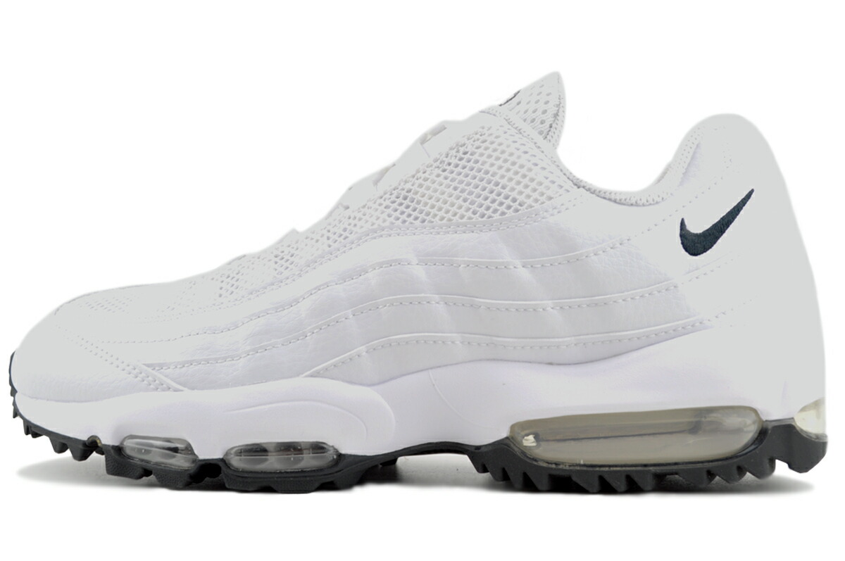 [ 尖んがり5倍\u0026最大限度2000円OFFクーポン券 ] NIKE AIR MAX 95 GOLF wht/blk-wht-lt graphite hv4696-100 ナイキ エア湖 マックス 95 ゴルフ 白いこと 黒いこと ライトグラファイト