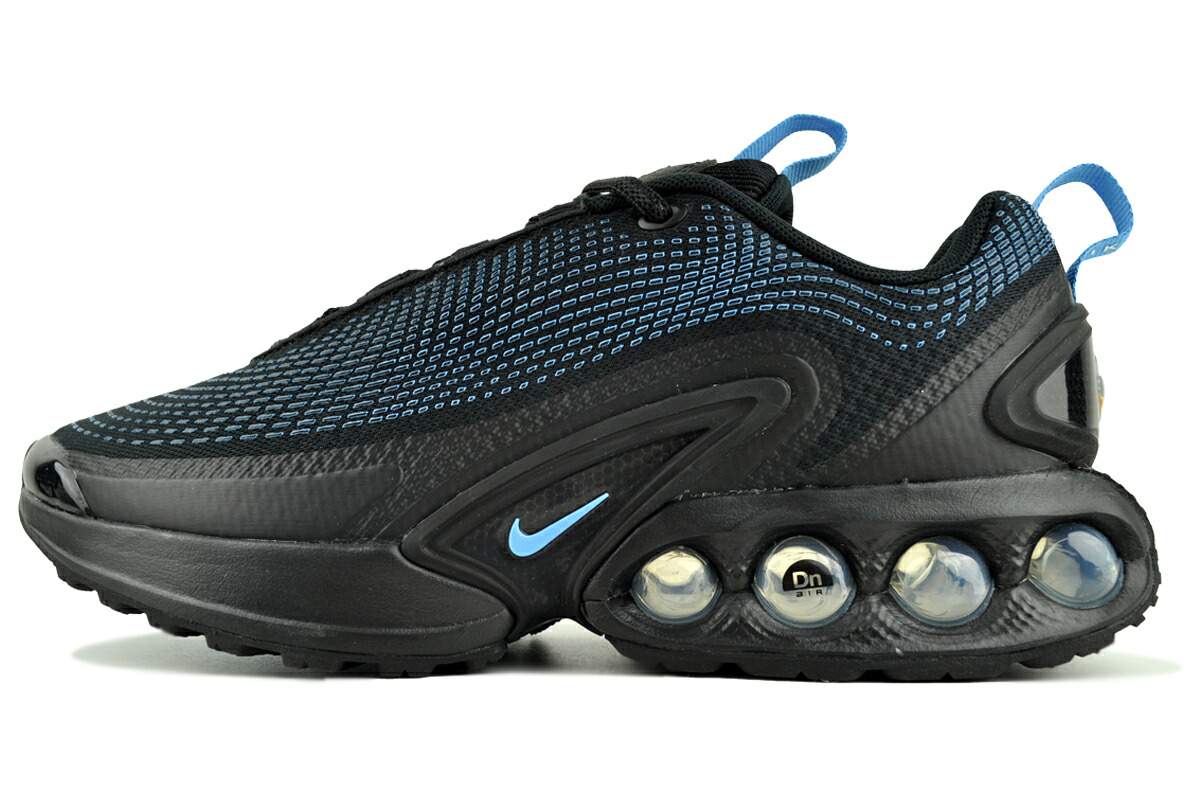 [ ポイントUP & 最大2000円OFFクーポン ] NIKE AIR MAX DN blk/university blue ih4463-001 ナイキ エア マックス DN ブラック ユニバーシティブルー｜LIMITED EDT