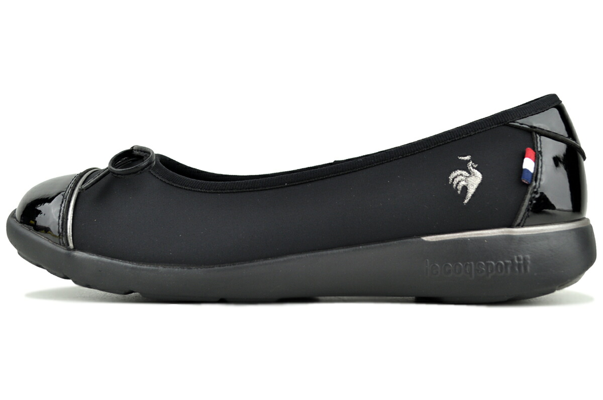 [ 尖んがりUP\u0026最大限度2000円OFFクーポン券 ] le coq sportif LCS MONTSEE BLACK/BLACK lu6ssn23lz-bkbk ルコックスポルティフ LCS モンスリー 黒いこと パンプス-レディース靴