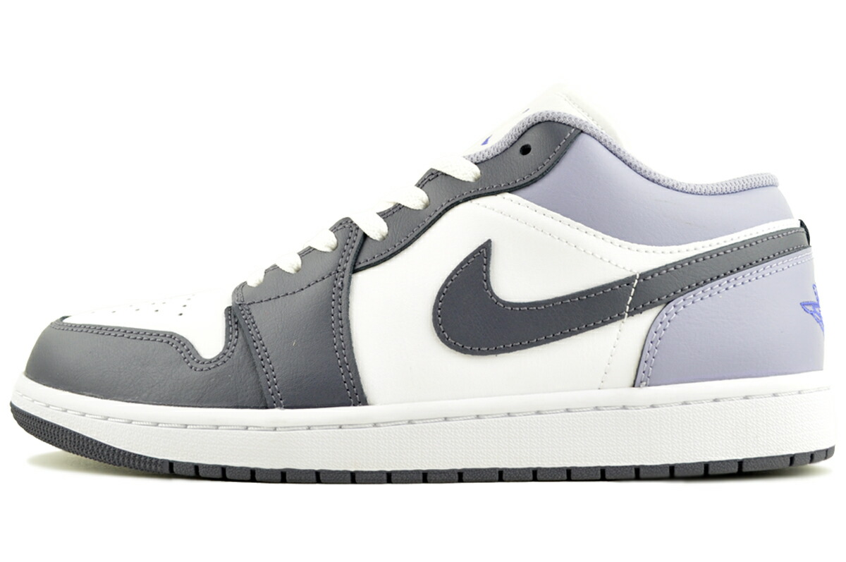 NIKE AIR JORDAN 1 LOW wht/indigo haze 553558-145 ナイキ エアジョーダン1 置き目 白いこと インディゴヘイズ