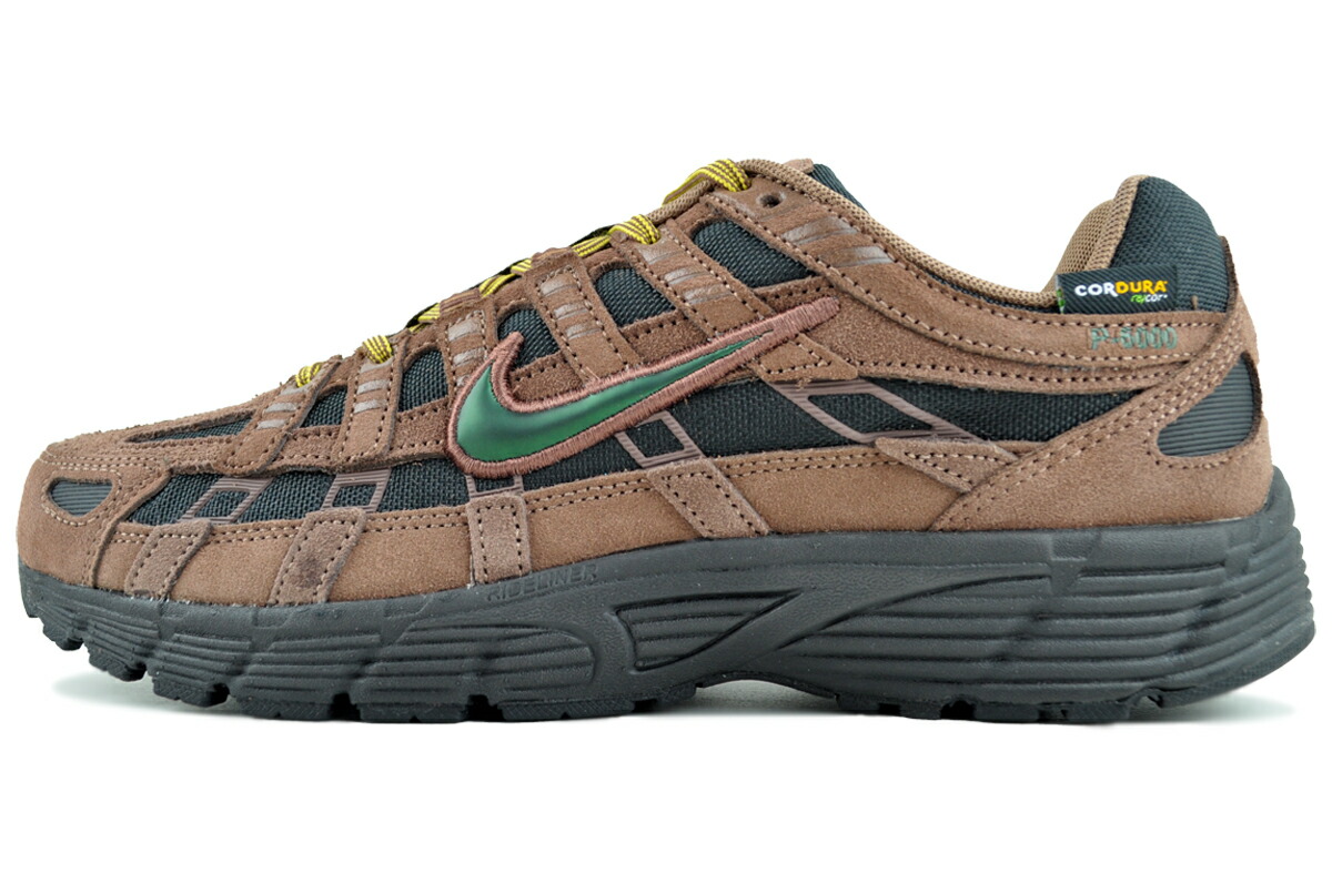 NIKE P-6000 PREMIUM fauna brown/gorge green-blk ih0946-200 ナイキ P-6000 割り増し金 ファウナブラウン ゴージグリーン 黒いこと